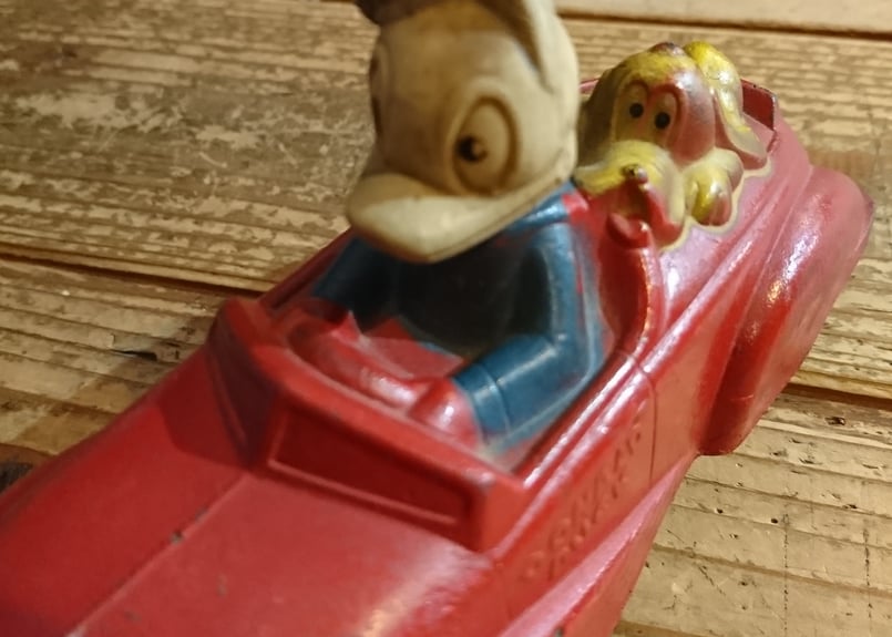 40s vintage donald duck car アンティーク ドナルドダック 車 |  