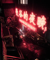 【Print】BANGKOK NIGHT【A3・Signed】