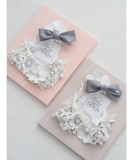 Plaster flower Canvas bord（Lessonキット・動画）