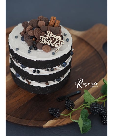 Whip ClayCakeLesson：Chocolate naked Cake！【レッスンキット・動画】★☆☆