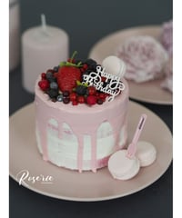 Whip ClayCakeLesson：Pink nakedCake！【レッスンキット・動画】★☆☆