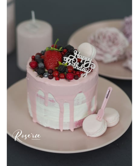 Whip ClayCakeLesson：Pink nakedCake！【レッスンキット・動画】★☆☆