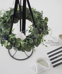 flying  Wreath:Green(スタンド付き)