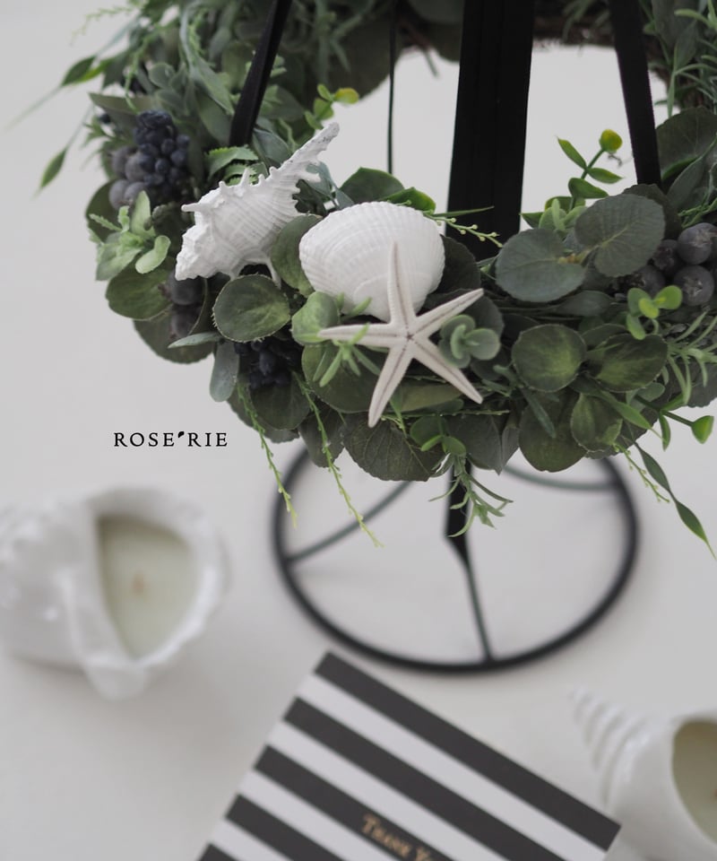 flying Wreath:Green(スタンド付き) | ROSE'RIE