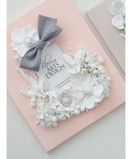 Plaster flower Canvas bord（Lessonキット・動画）