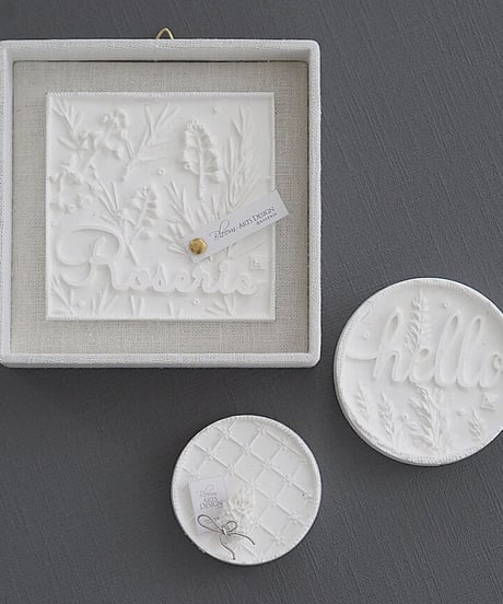 Plaster flower course（Lessonキット・動画）