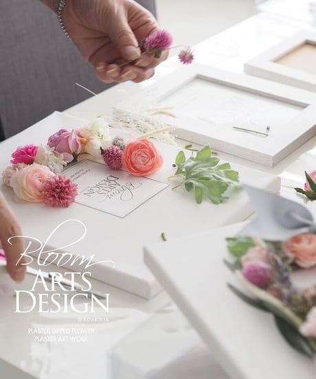 Plaster flower course（Lessonキット・動画）