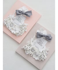 Plaster flower Canvas bord（Lessonキット・動画）