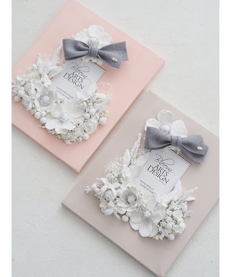 Plaster flower Canvas bord（Lessonキット・動画）