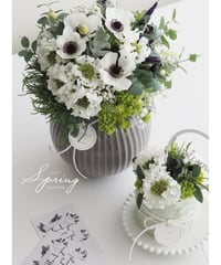 Spring2021’Flower Bougue ベース付き【完成品】