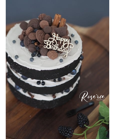 Whip ClayCakeLesson：Chocolate naked Cake！【レッスンキット・動画】★☆☆