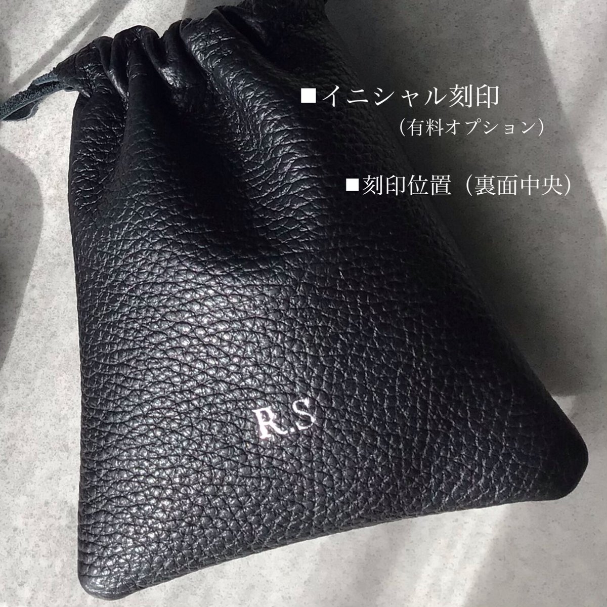 ピモンテ シシュウキンチャクポーチ ブラック ピモンテ シシュウ キンチャク ポーチ ブラック|FASHION GOODS