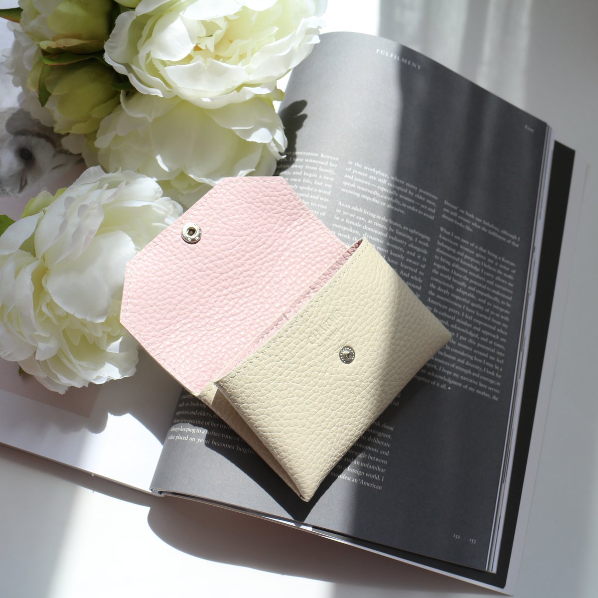 リシェス コンパクトウォレット さくらピンク ピンク 新品未使用 完売