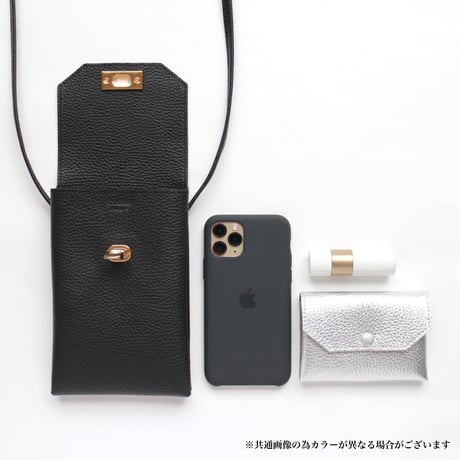 【 richesse ポシェット】エクリュ/金具ゴールド