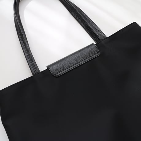【 𝑟𝑖𝑐ℎ𝑒𝑠𝑠𝑒トートL】  ブラック×ゴールド金具