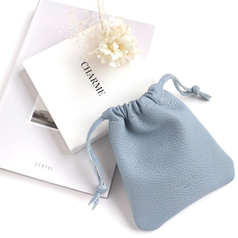 kinchaku 】ブルーグレー | CHARME