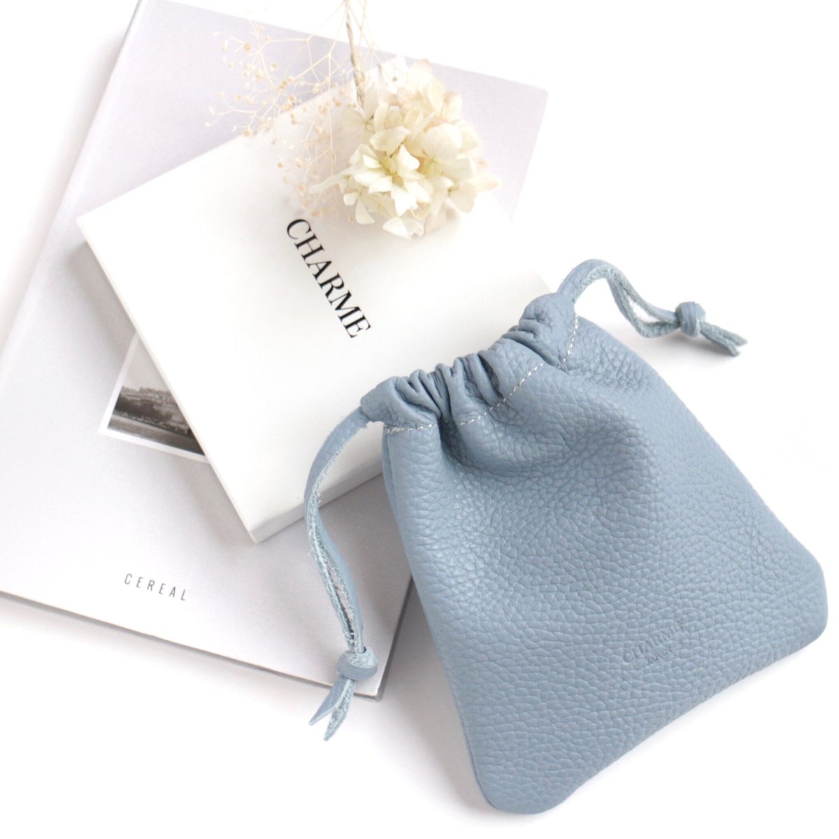 kinchaku 】ブルーグレー | CHARME