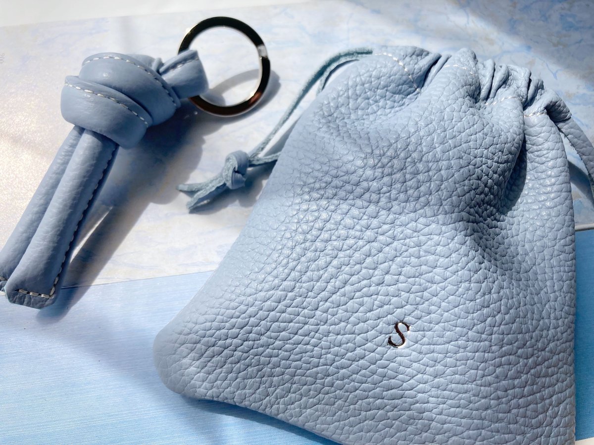 kinchaku 】ブルーグレー | CHARME