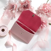 リシェス　コンパクトウォレット　さくらピンク　ピンク　新品未使用　完売色 richesse 】エクリュ×さくらピンク | CHARME