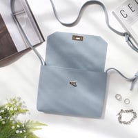 richesse ポシェット】グレージュ/金具シルバー | CHARME