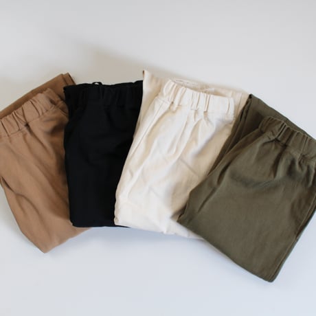 nachukara / ツイル裏起毛 ジョガーパンツ