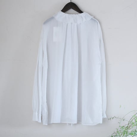 Veritecoeur / LTD-187   フリルブラウス ANTIQUE WHITE