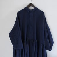 Veritecoeur / LTD-190  比翼切替ギャザーワンピース  NAVY