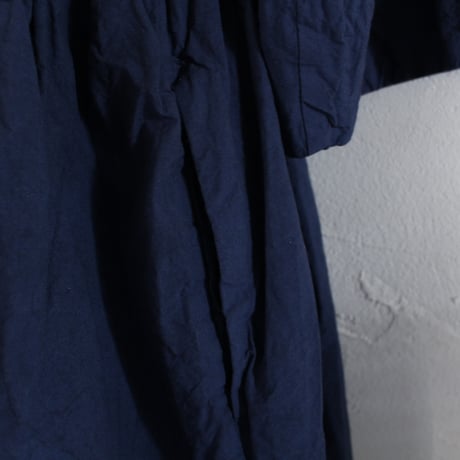 Veritecoeur / LTD-190  比翼切替ギャザーワンピース  NAVY