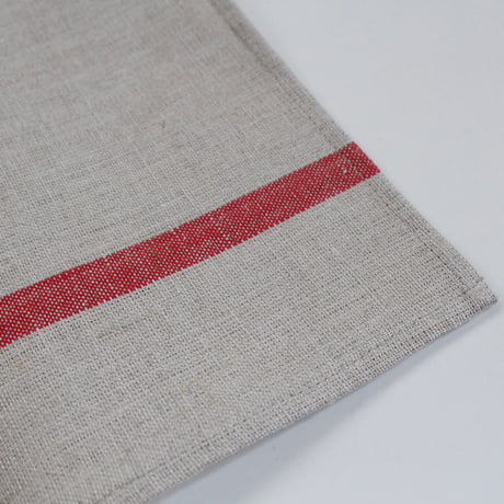 fog linen work / リネン ライン入り キッチンクロス(厚地)