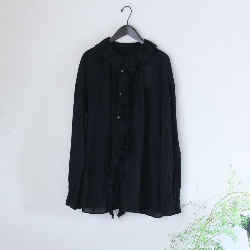 Veritecoeur / LTD-187 フリルブラウス ANTIQUE BLACK |