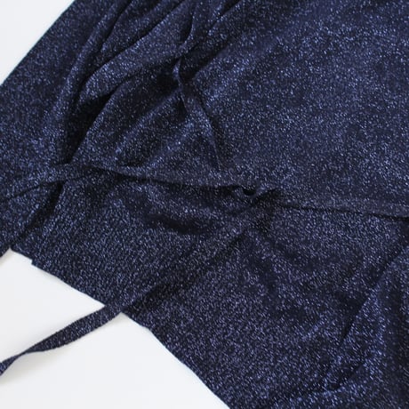 ( g ) グラム /g_685  / LAME MODAL SIDERIBBON CARDIGAN