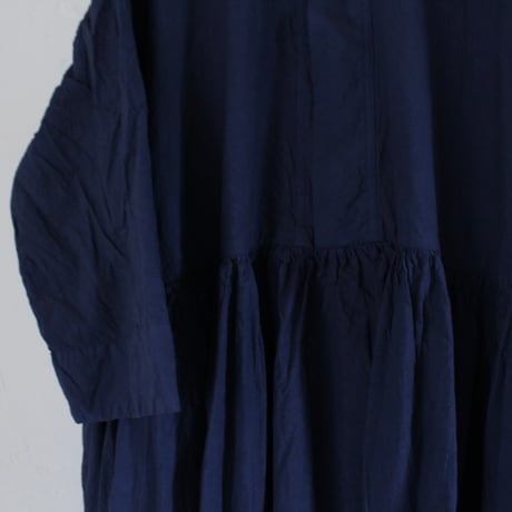 Veritecoeur / LTD-190  比翼切替ギャザーワンピース  NAVY