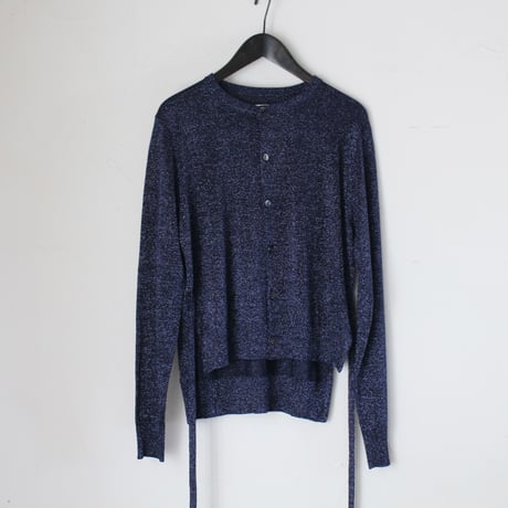 ( g ) グラム /g_685  / LAME MODAL SIDERIBBON CARDIGAN