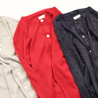 ( g ) グラム /g_685  / LAME MODAL SIDERIBBON CARDIGAN