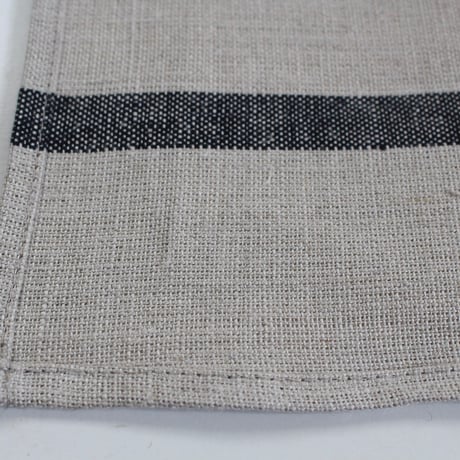 fog linen work / リネン ライン入り キッチンクロス(厚地)