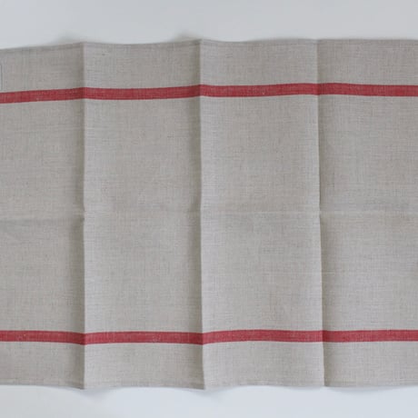 fog linen work / リネン ライン入り キッチンクロス(厚地)