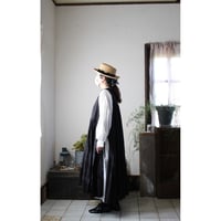Veritecoeur / ST-065  ギャザーリボンワンピース  BLACK