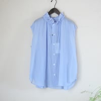 Veritecoeur / LTD-186  フリルノースリーブ  BLUE