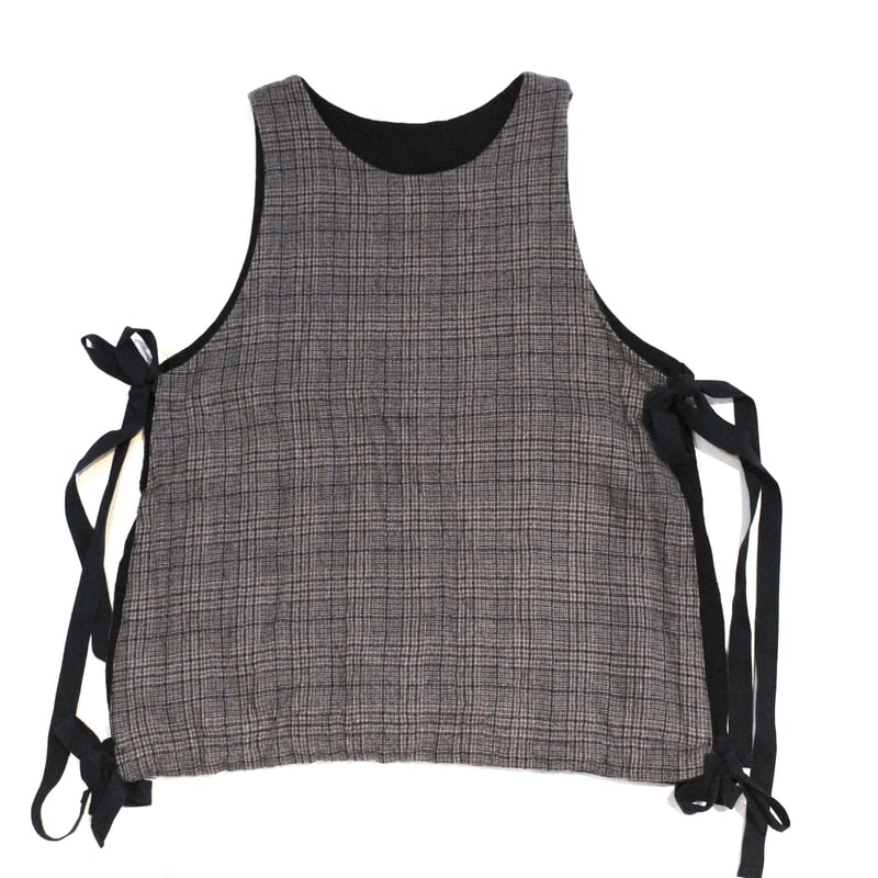 Veritecoeur / VC-2806 グレンチェックリバーシブルベスト | BENRY