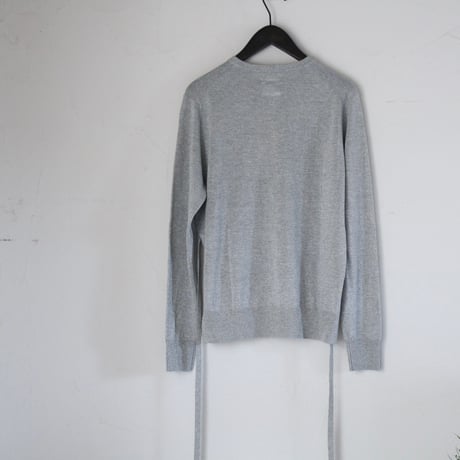 ( g ) グラム /g_685  / LAME MODAL SIDERIBBON CARDIGAN