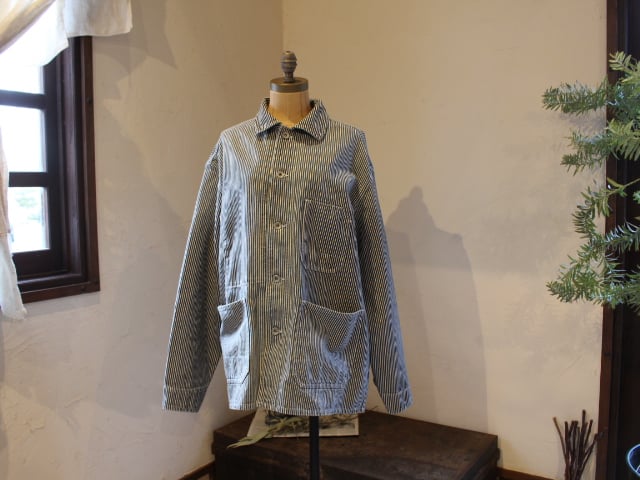 Veritecoeur / LTD-075 ワークジャケット ヒッコリーストライプ | BENRY