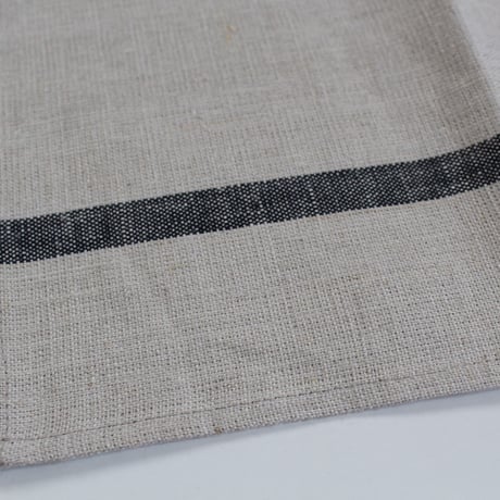 fog linen work / リネン ライン入り キッチンクロス(厚地)