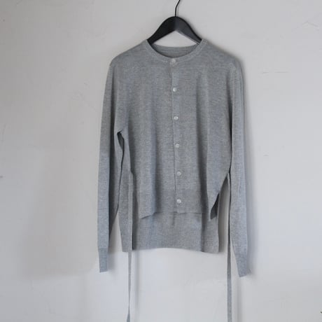 ( g ) グラム /g_685  / LAME MODAL SIDERIBBON CARDIGAN