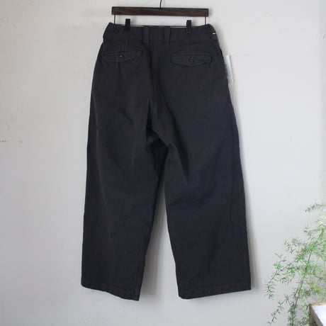 Veritecoeur / LTD-185  ワンタックチノパンツ SUMIGRAY
