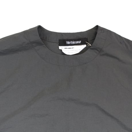Veritecoeur / VC-2868U  ユニセックス S/S プルオーバーSmoke Gray