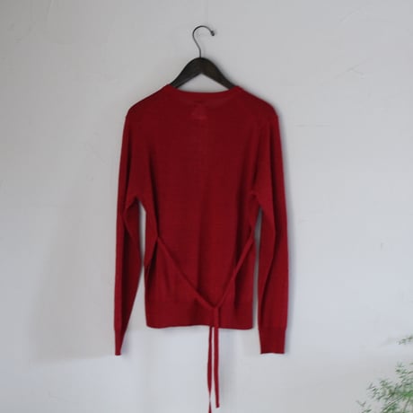 ( g ) グラム /g_685  / LAME MODAL SIDERIBBON CARDIGAN