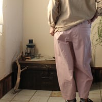HEAVENLY / Cotton Twill Cocoon Pants