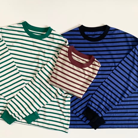 Veritecoeur / VCC-509 taco cotton ボーダーL/S