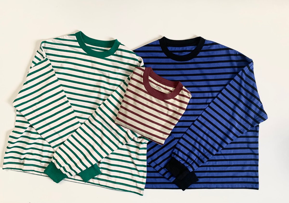 Veritecoeur VCC-509 taco cottonボーダーL/S Veritecoeur / VCC-509 taco cotton ボーダーL/S | BENRY