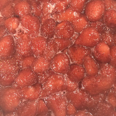honohono fruits syrup（自家製フルーツシロップ ：いちご）